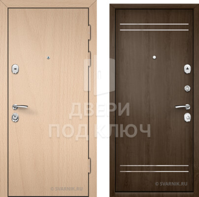 Дверь левого открывания в дом ДПК-3226