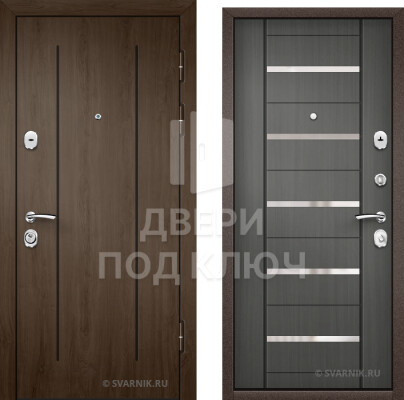 Металлическая готовая входная дверь в дом ДПК-2710